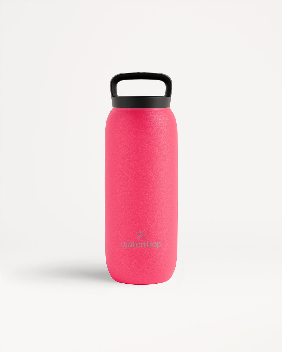 All-Purpose Thermo · Loop Lid Flasche mit schwarzem Griff.