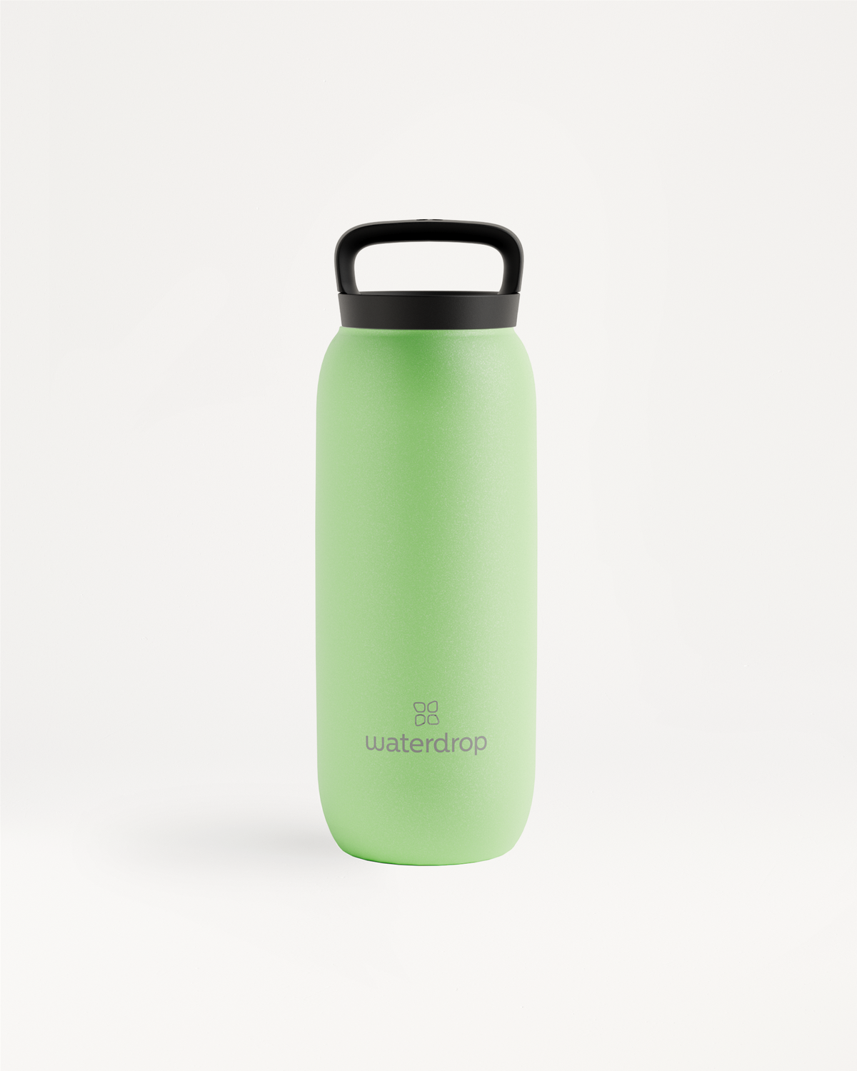 All-Purpose Thermo · Loop Lid Flasche mit schwarzem Griff.