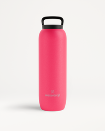 All-Purpose Thermo · Loop Lid Flasche mit schwarzem Griff.