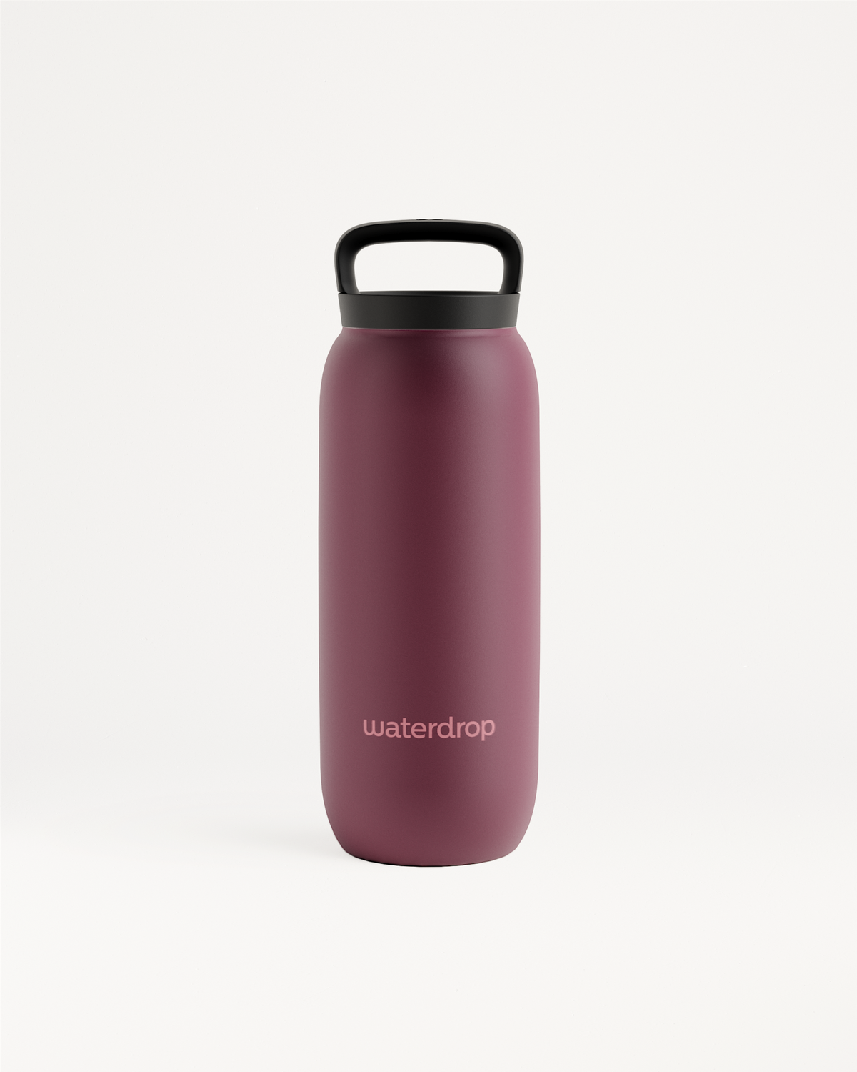 All-Purpose Thermo · Loop Lid Flasche mit schwarzem Griff.