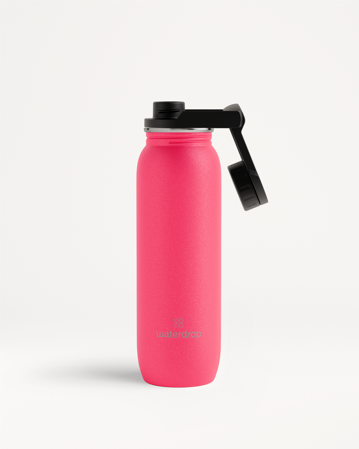 All-Purpose Sport Ultralight · Swing Lid Wasserflasche mit schwarzem Deckel.