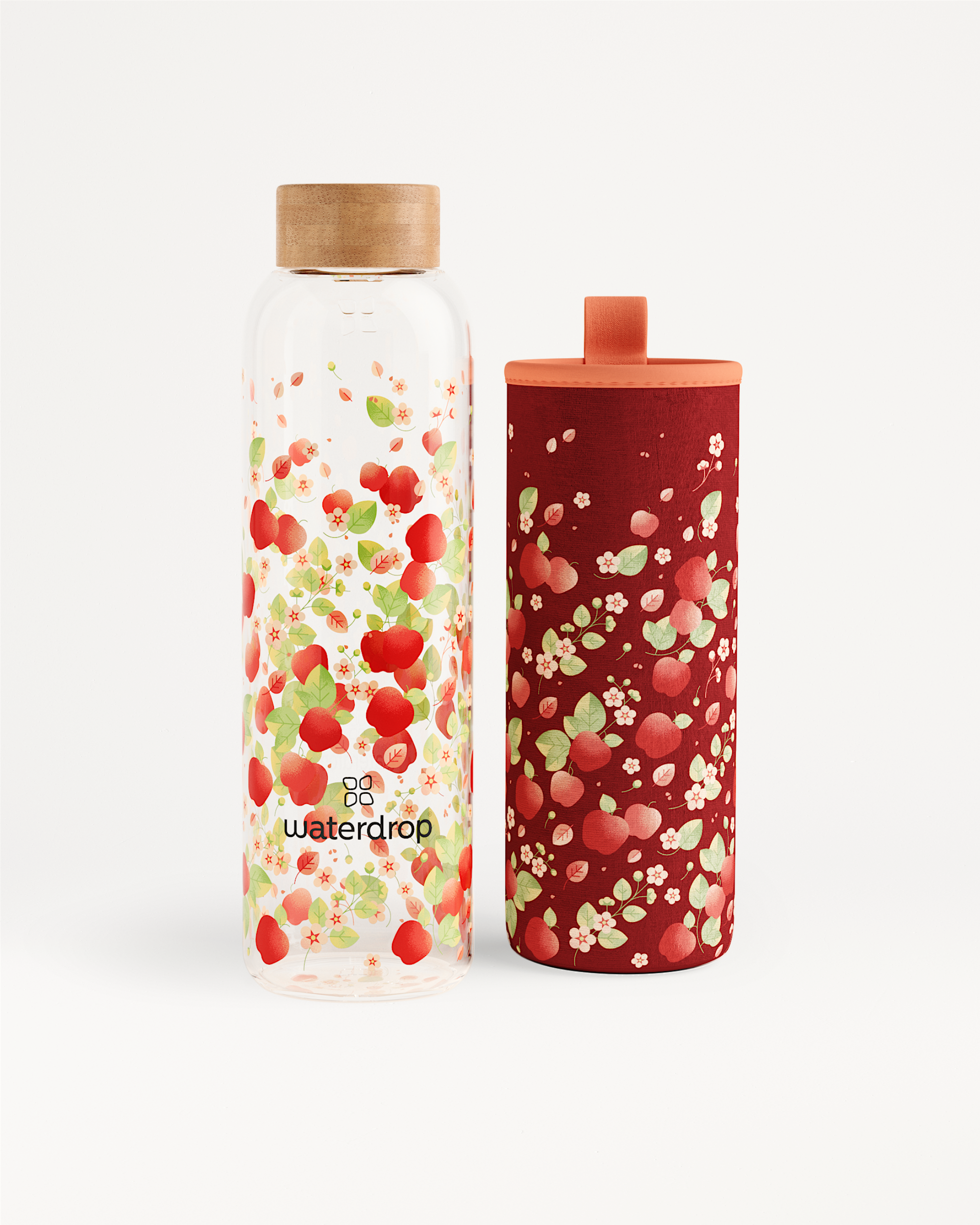 Edition Glass Bottle: Glas-Trinkflasche