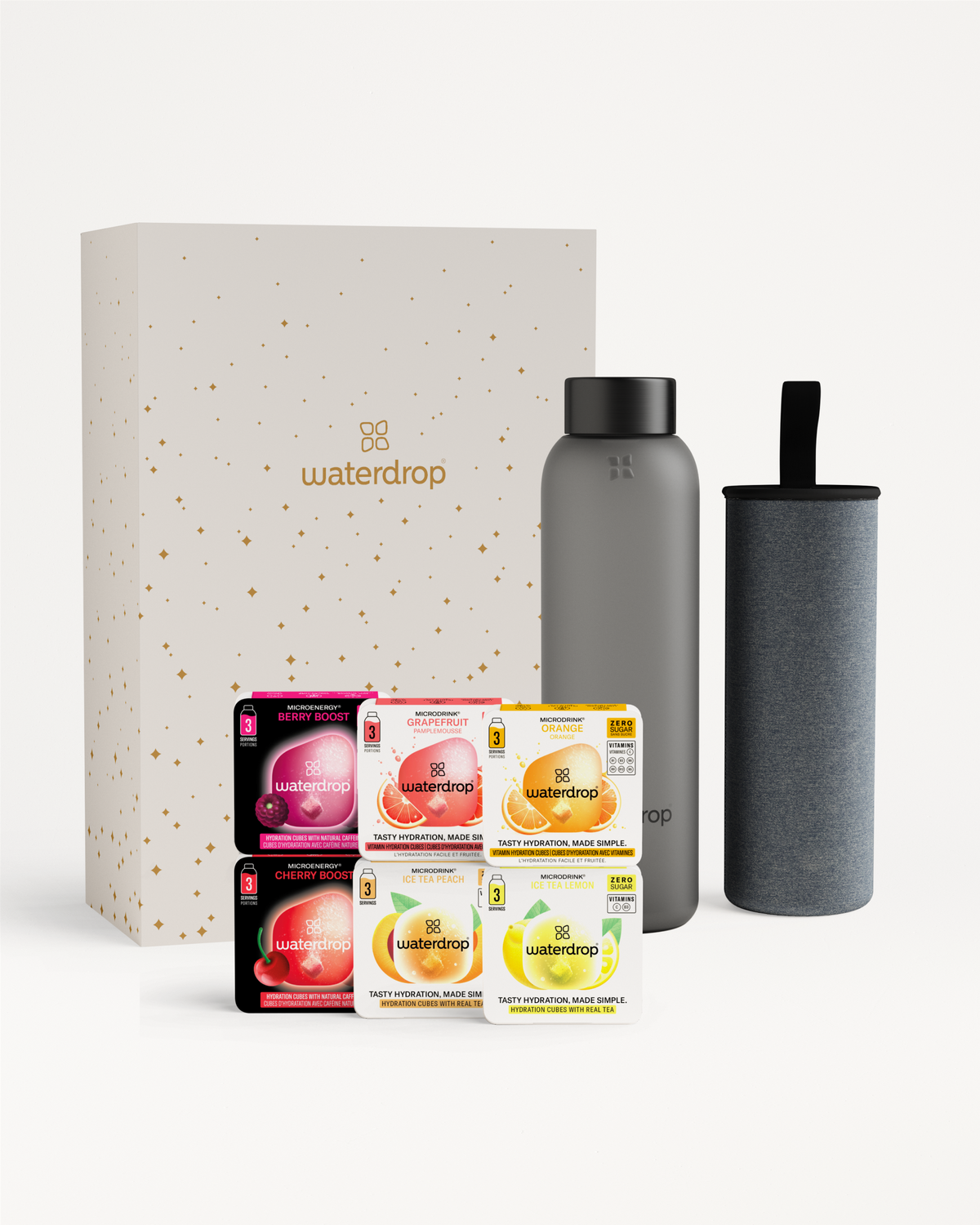 Christmas Geschenkbox Frosted Glass