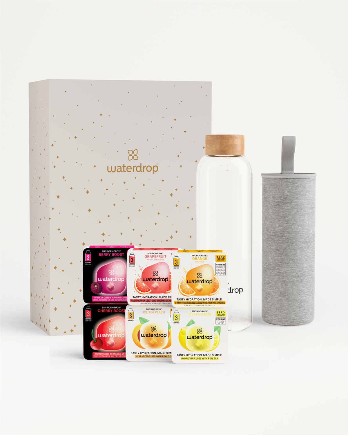 Christmas Geschenkbox Clear Glass