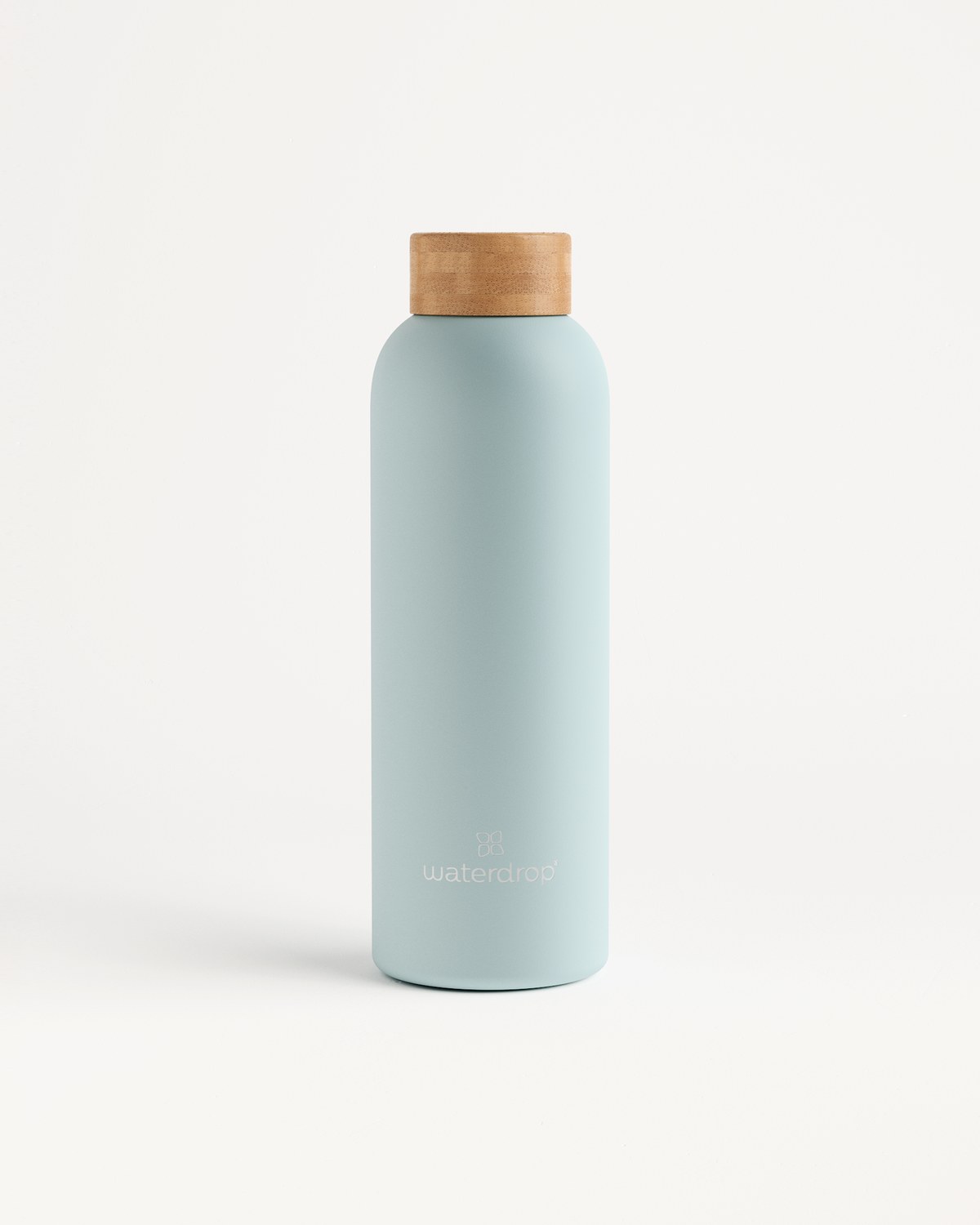 Thermo Steel Flasche aus Edelstahl, Detailansicht.